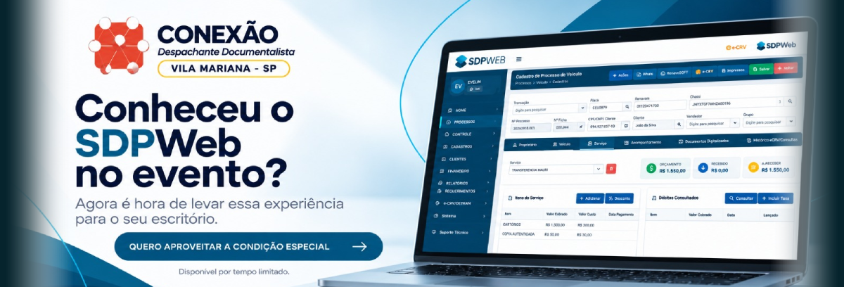 Conexão Despachante em São José do Rio Preto — Parceria UDESP e SDPWEB